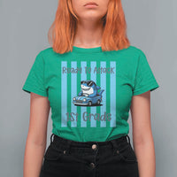 Ready To Attack 1st Grade T Shirt For Women Funny Shark Driving Car Back To School