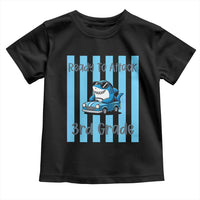 Ready To Attack 3rd Grade Toddler T Shirt Funny Shark Driving Car Back To School