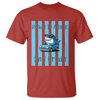 Ready To Attack 2nd Grade T Shirt Funny Shark Driving Car Back To School