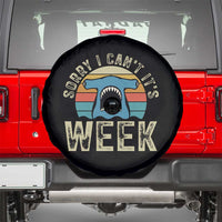 Vintage Hammerhead Shark Lover Spare Tire Cover Sorry I Cant Its Week