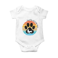 Dachshund Dog Mom Baby Onesie Proud Mom Of A Little Wiener - Wonder Print Shop