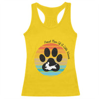 Dachshund Dog Mom Racerback Tank Top Proud Mom Of A Little Wiener - Wonder Print Shop