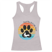 Dachshund Dog Mom Racerback Tank Top Proud Mom Of A Little Wiener - Wonder Print Shop