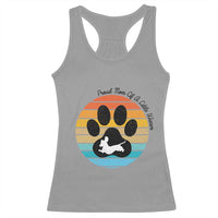 Dachshund Dog Mom Racerback Tank Top Proud Mom Of A Little Wiener - Wonder Print Shop