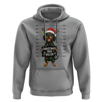 Christmas Dachshund Hoodie Funny Christmas Tree Killer - Wonder Print Shop