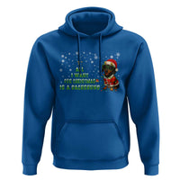 Christmas Dachshund Hoodie All I Want For Christmas Is A Dachshund - Wonder Print Shop