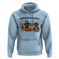 Funny Halloween Dachshund Hoodie Happy Halloweenie - Wonder Print Shop