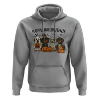 Funny Halloween Dachshund Hoodie Happy Halloweenie - Wonder Print Shop