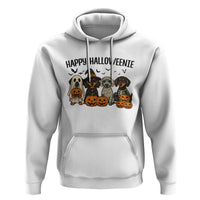 Funny Halloween Dachshund Hoodie Happy Halloweenie - Wonder Print Shop