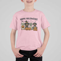 Funny Halloween Dachshund T Shirt For Kid Happy Halloweenie - Wonder Print Shop