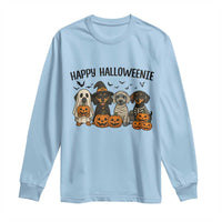 Funny Halloween Dachshund Long Sleeve Shirt Happy Halloweenie - Wonder Print Shop