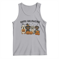 Funny Halloween Dachshund Tank Top Happy Halloweenie - Wonder Print Shop