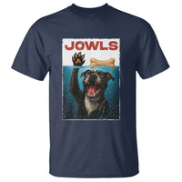 Pitbull Lover T Shirt Funny Jowls Horror Dog Poster - Wonder Print Shop