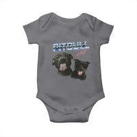 Pitbull Dad Baby Onesie Funny Gift For Pitbull Lover - Wonder Print Shop