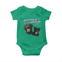 Pitbull Dad Baby Onesie Funny Gift For Pitbull Lover - Wonder Print Shop