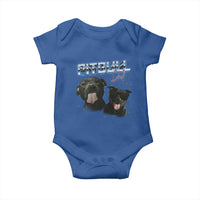 Pitbull Dad Baby Onesie Funny Gift For Pitbull Lover - Wonder Print Shop