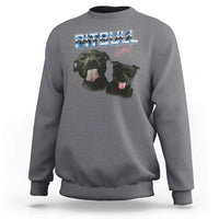 Pitbull Dad Sweatshirt Funny Gift For Pitbull Lover - Wonder Print Shop