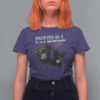 Pitbull Dad T Shirt For Women Funny Gift For Pitbull Lover - Wonder Print Shop