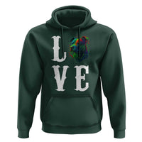 Colorful Pitbull Graphic Art For Dog Lover Hoodie - Wonder Print Shop