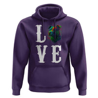 Colorful Pitbull Graphic Art For Dog Lover Hoodie - Wonder Print Shop
