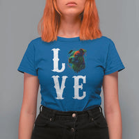 Colorful Pitbull Graphic Art For Dog Lover T Shirt For Women - Wonder Print Shop