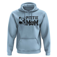 Pittie Mom Hoodie Funny Gift For Pitbull Lover - Wonder Print Shop