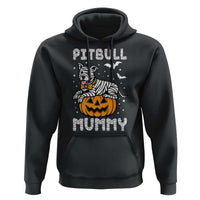 Halloween Dog Lover Hoodie Funny Pitbull Mummy - Wonder Print Shop