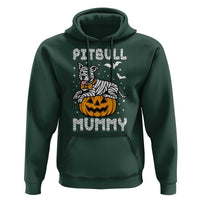 Halloween Dog Lover Hoodie Funny Pitbull Mummy - Wonder Print Shop