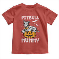 Halloween Dog Lover Toddler T Shirt Funny Pitbull Mummy - Wonder Print Shop