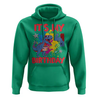 Dino Spider Its My 4th Birthday Hoodie Dinosaur Gift For Boys