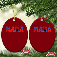Spooky Mama Spider Web Ceramic Ornament Cute Halloween Mom Gift