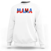 Spooky Mama Spider Web Sweatshirt Cute Halloween Mom Gift