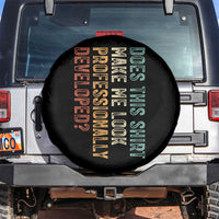 Does This Make Me Look Professionally Developed Spare Tire Cover Funny Sarcastic