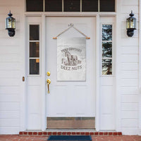 Funny You Odyssey Deez Nuts Trojan Horse Garden Flag Ancient Greek History Meme Humor Gift