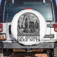 Funny You Odyssey Deez Nuts Trojan Horse Spare Tire Cover Ancient Greek History Gift