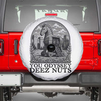 Funny You Odyssey Deez Nuts Trojan Horse Spare Tire Cover Ancient Greek History Gift