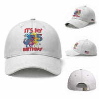 Dino Spider Its My 5th Birthday Baseball Cap Dinosaur Gift For Boys