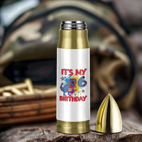 Dino Spider Its My 6th Birthday Bullet Tumbler Dinosaur Gift For Boys