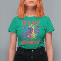 Dino Spider Its My 6th Birthday T Shirt For Women Dinosaur Gift For Boys