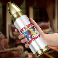Dino Spider Its My 7th Birthday Bullet Tumbler Dinosaur Gift For Boys