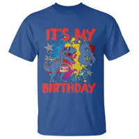 Dino Spider Its My 8th Birthday T Shirt Dinosaur Gift For Boys