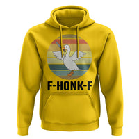 F Honk F Goose With Knife Hoodie Funny Chaotic Meme Gift - Wonder Print Shop