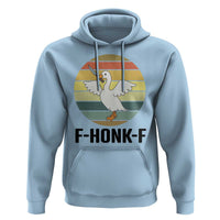 F Honk F Goose With Knife Hoodie Funny Chaotic Meme Gift - Wonder Print Shop