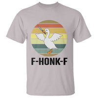 F Honk F Goose With Knife T Shirt Funny Chaotic Meme Gift - Wonder Print Shop
