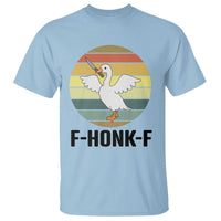 F Honk F Goose With Knife T Shirt Funny Chaotic Meme Gift - Wonder Print Shop