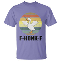 F Honk F Goose With Knife T Shirt Funny Chaotic Meme Gift - Wonder Print Shop