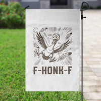 F Honk F Goose Lover Garden Flag Funny Silly Chaotic Gift - Wonder Print Shop