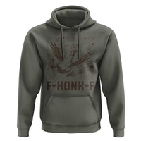 F Honk F Goose Lover Hoodie Funny Silly Chaotic Gift - Wonder Print Shop