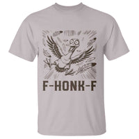 F Honk F Goose Lover T Shirt Funny Silly Chaotic Gift - Wonder Print Shop