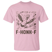 F Honk F Goose Lover T Shirt Funny Silly Chaotic Gift - Wonder Print Shop